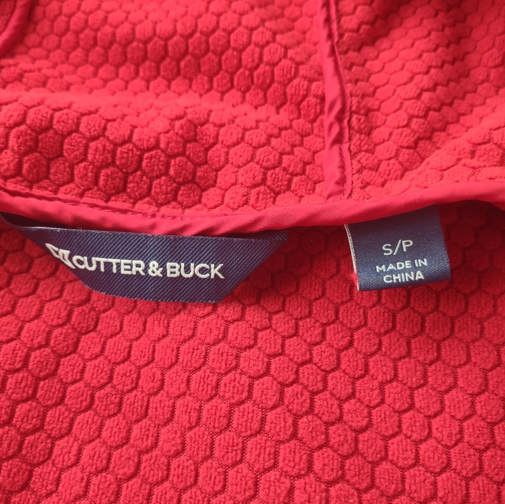 Cutter & Buck Red Jacket with Hood - Picture 6 of 15